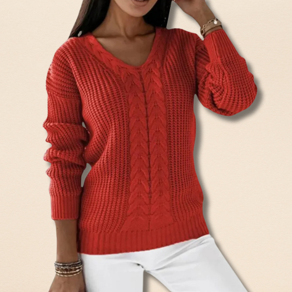 Adel | Scandinavian Knitted Sweater