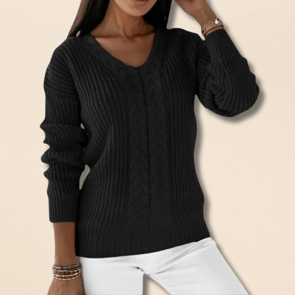 Adel | Scandinavian Knitted Sweater