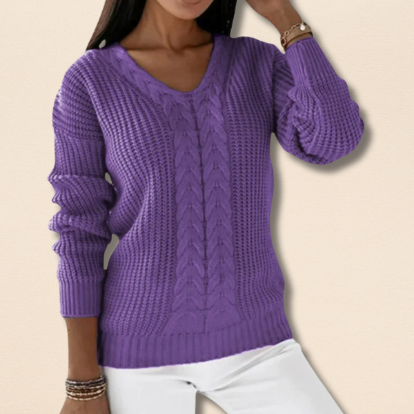 Adel | Scandinavian Knitted Sweater