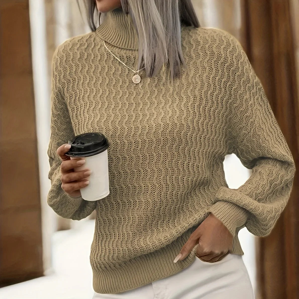 Amber | Knitted Sweater Top