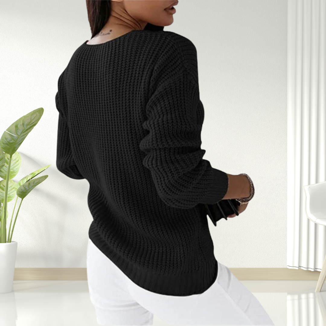 Adel | Scandinavian Knitted Sweater