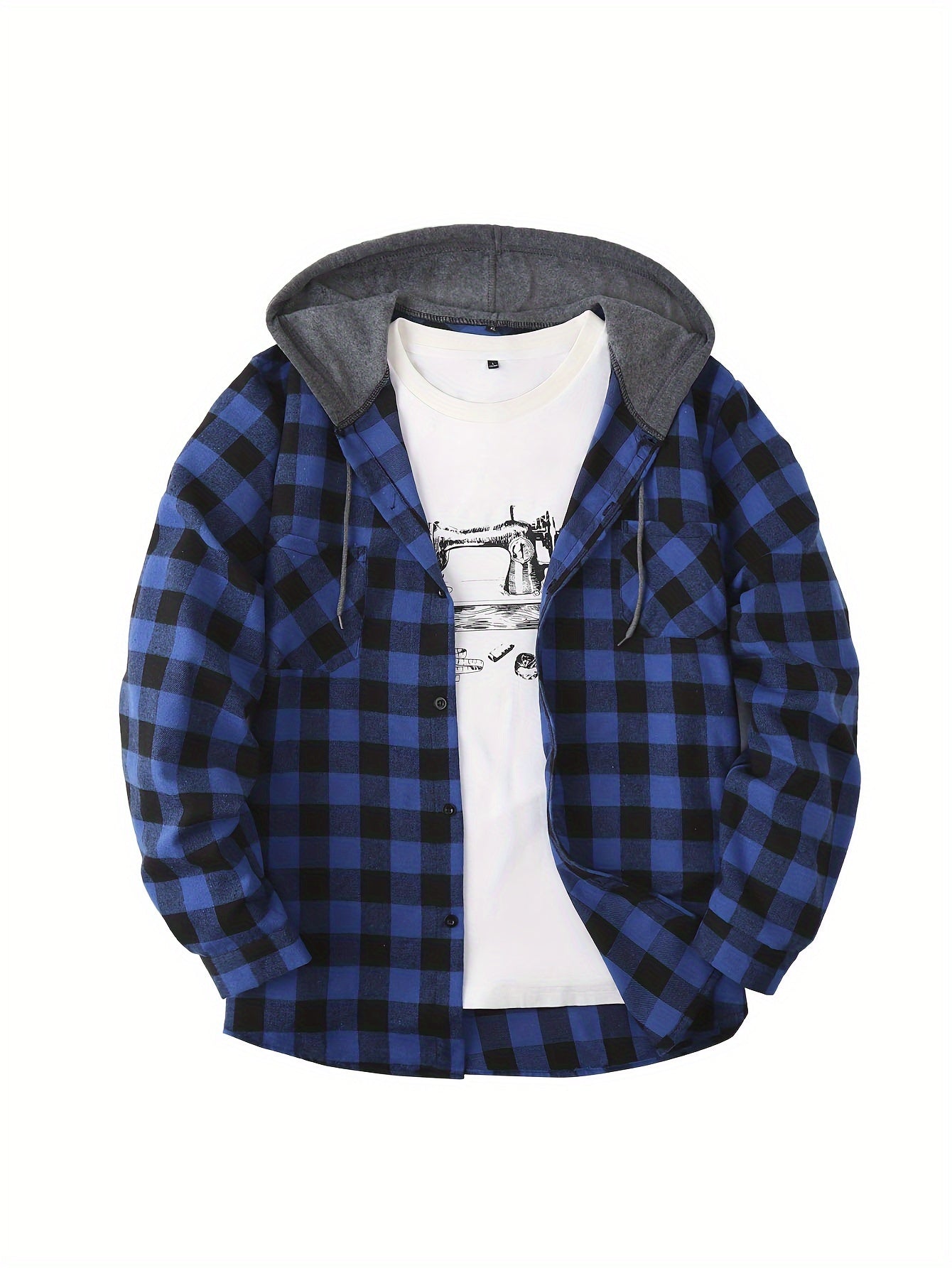 Stan | Men's Hooded Flannel Jacket