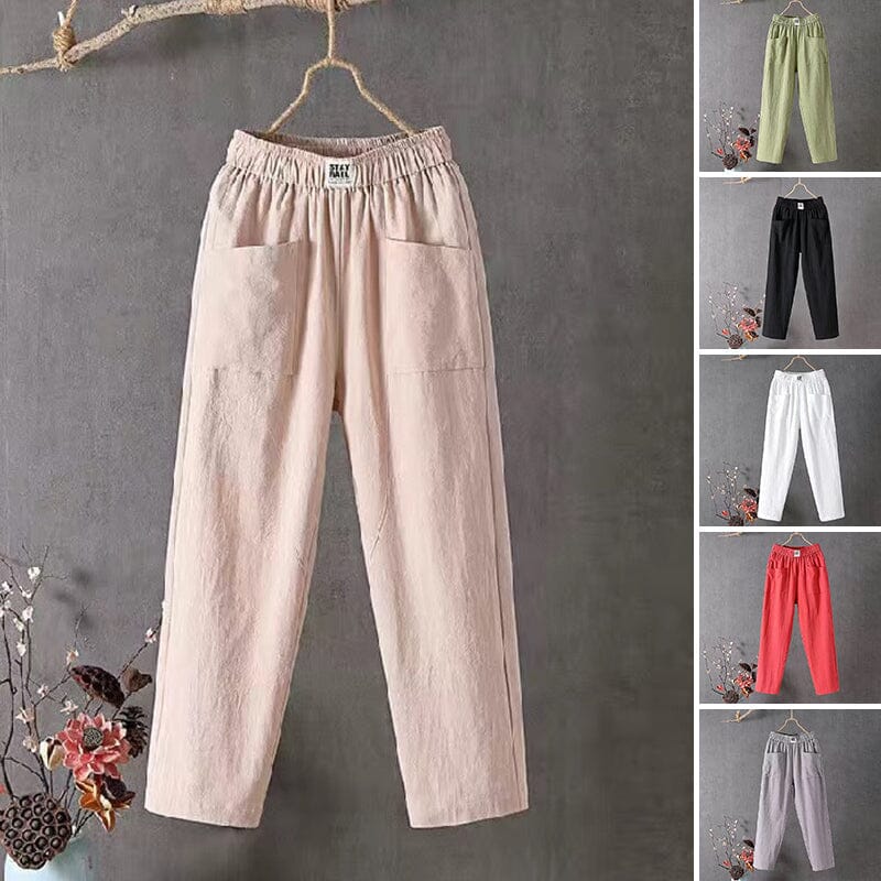 LIVIA™ - Linen blend Trousers