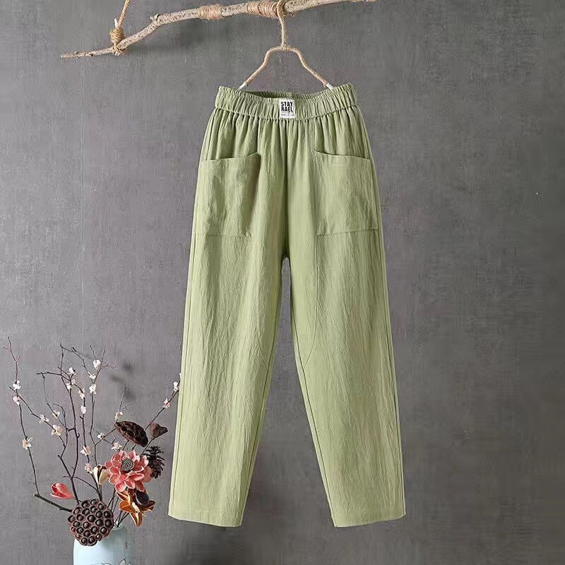 LIVIA™ - Linen blend Trousers