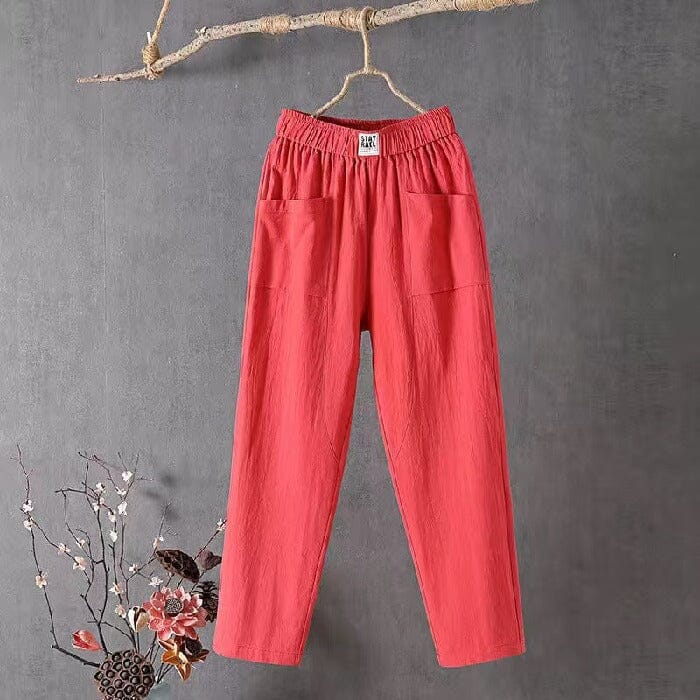 LIVIA™ - Linen blend Trousers