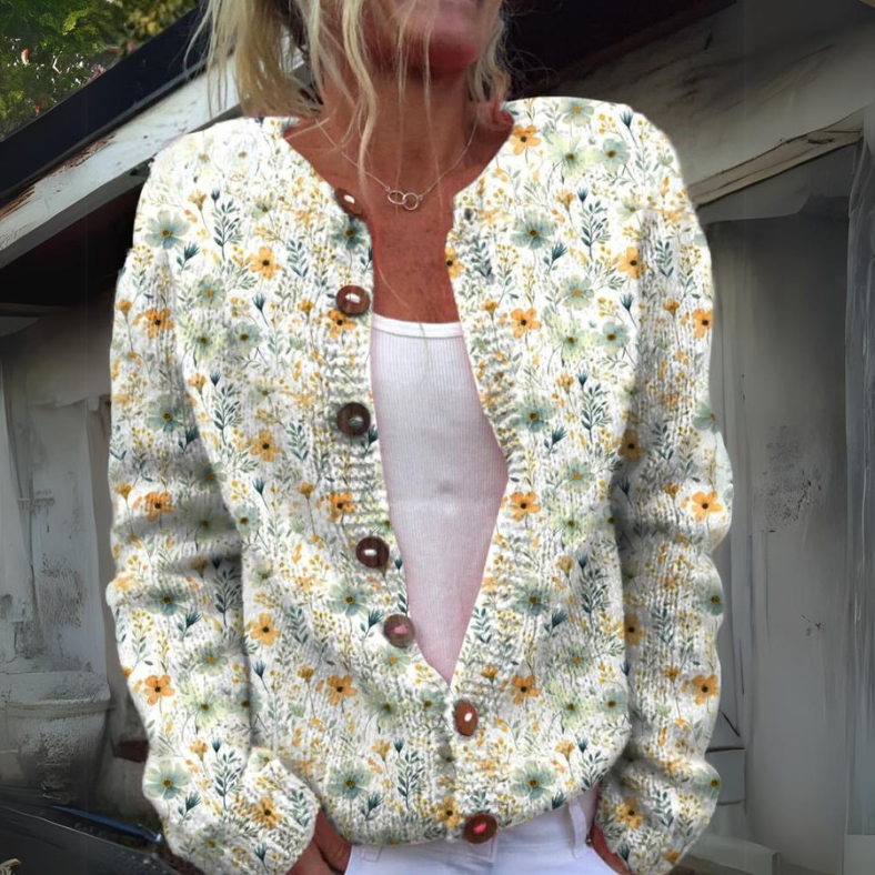 FLORIS | FLORAL CARDIGAN