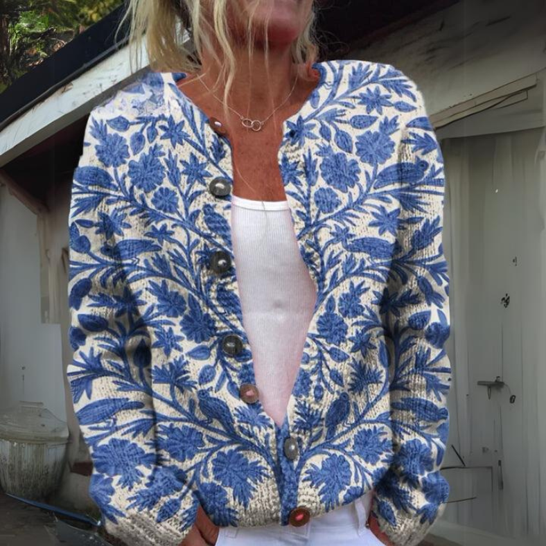 FLORIS | FLORAL CARDIGAN