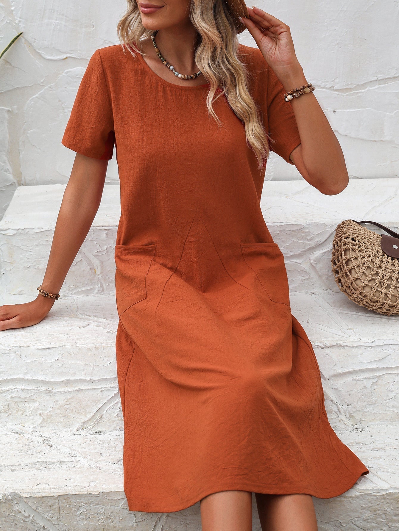 Sanne | Panelled Beach Dress