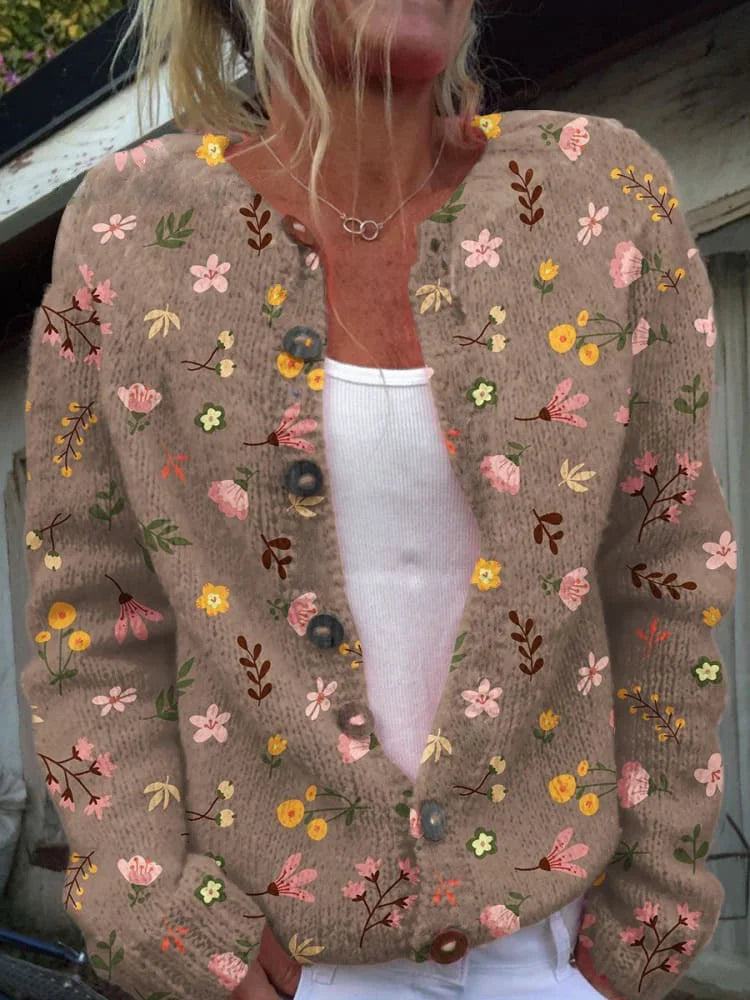 FLORIS | FLORAL CARDIGAN