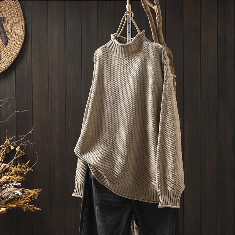 Noor™ - Waffle knit sweater