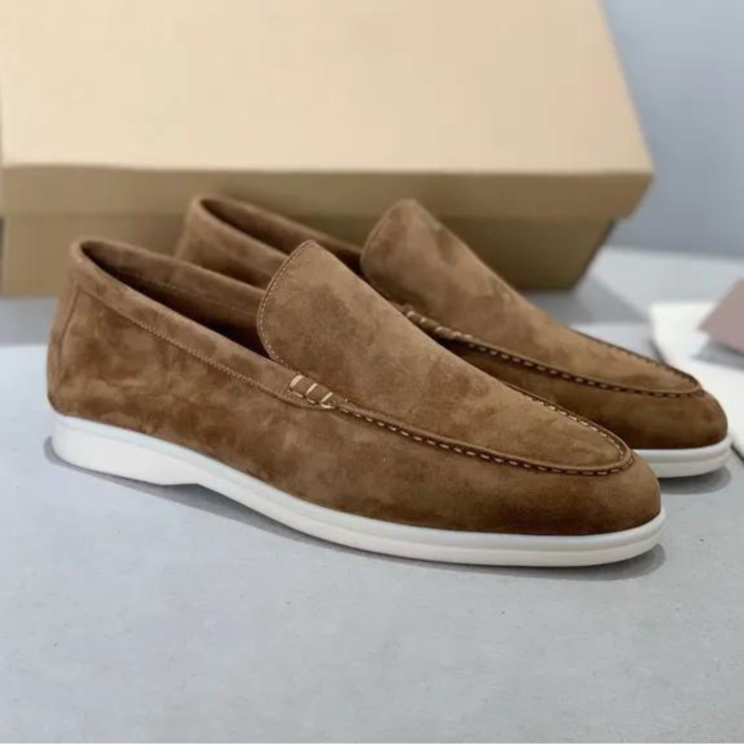 Jean-Yves™ Suede loafers