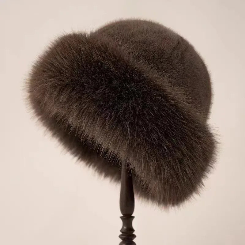 May™ | Chic Faux Fur Winter Hat