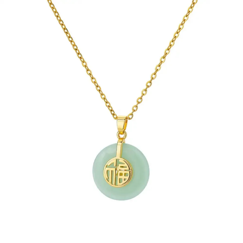 Aurora Opal Oval Necklace