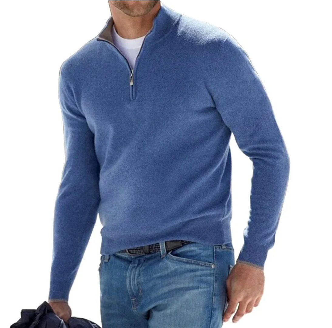 Oliver | Quarter Zip Sweater