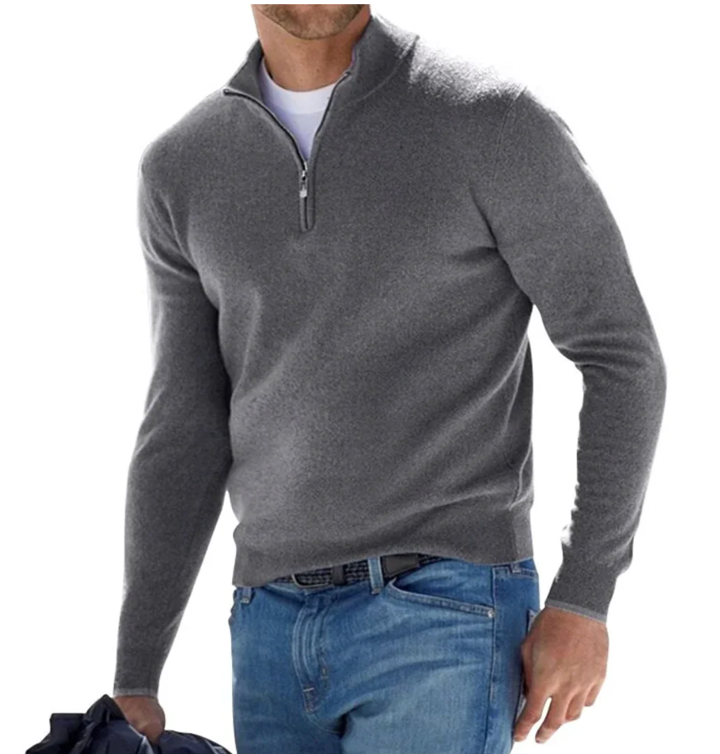 Oliver | Quarter Zip Sweater