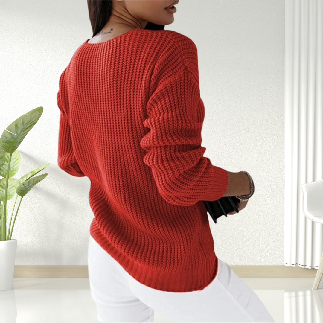 Adel | Scandinavian Knitted Sweater