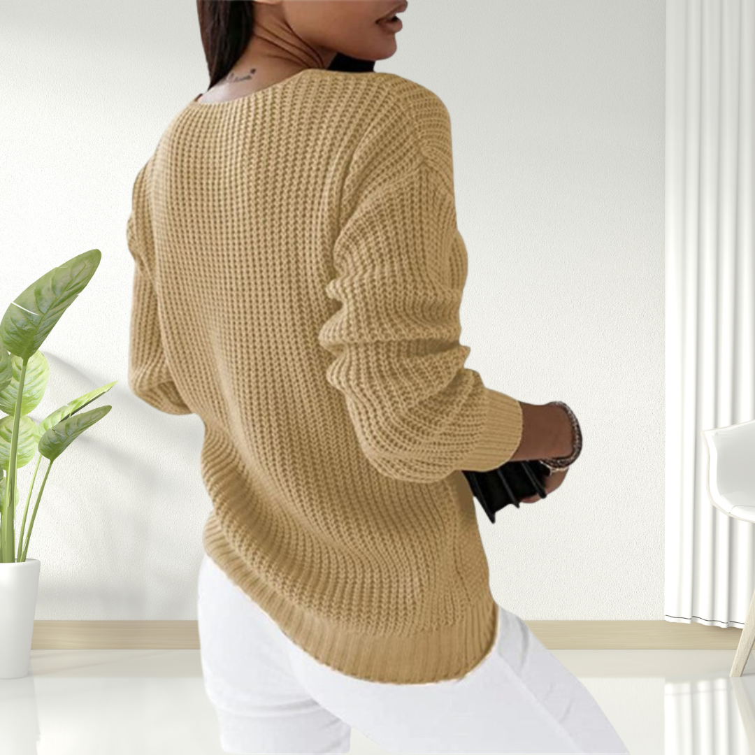 Adel | Scandinavian Knitted Sweater