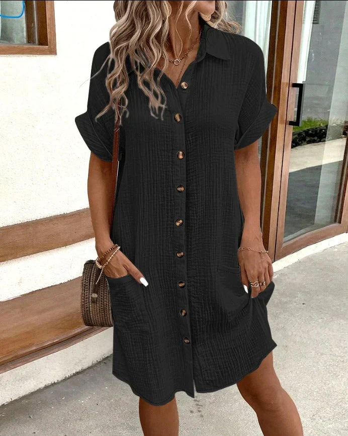 Dakota™ Oversized Textured Polo Dress