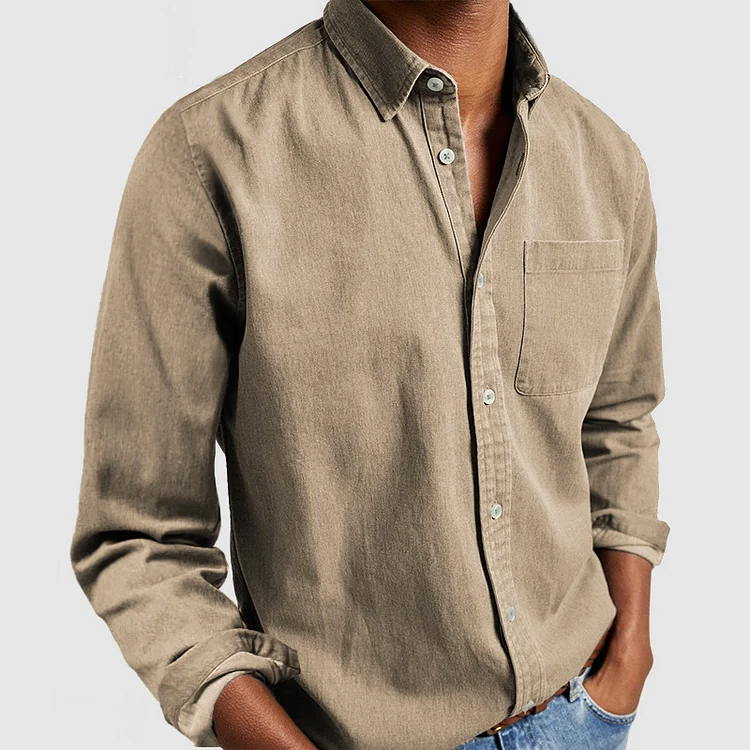 Nick™ Navy Essential Shirt