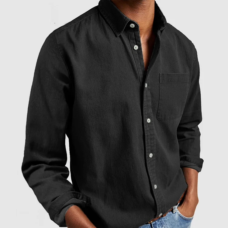 Nick™ Navy Essential Shirt