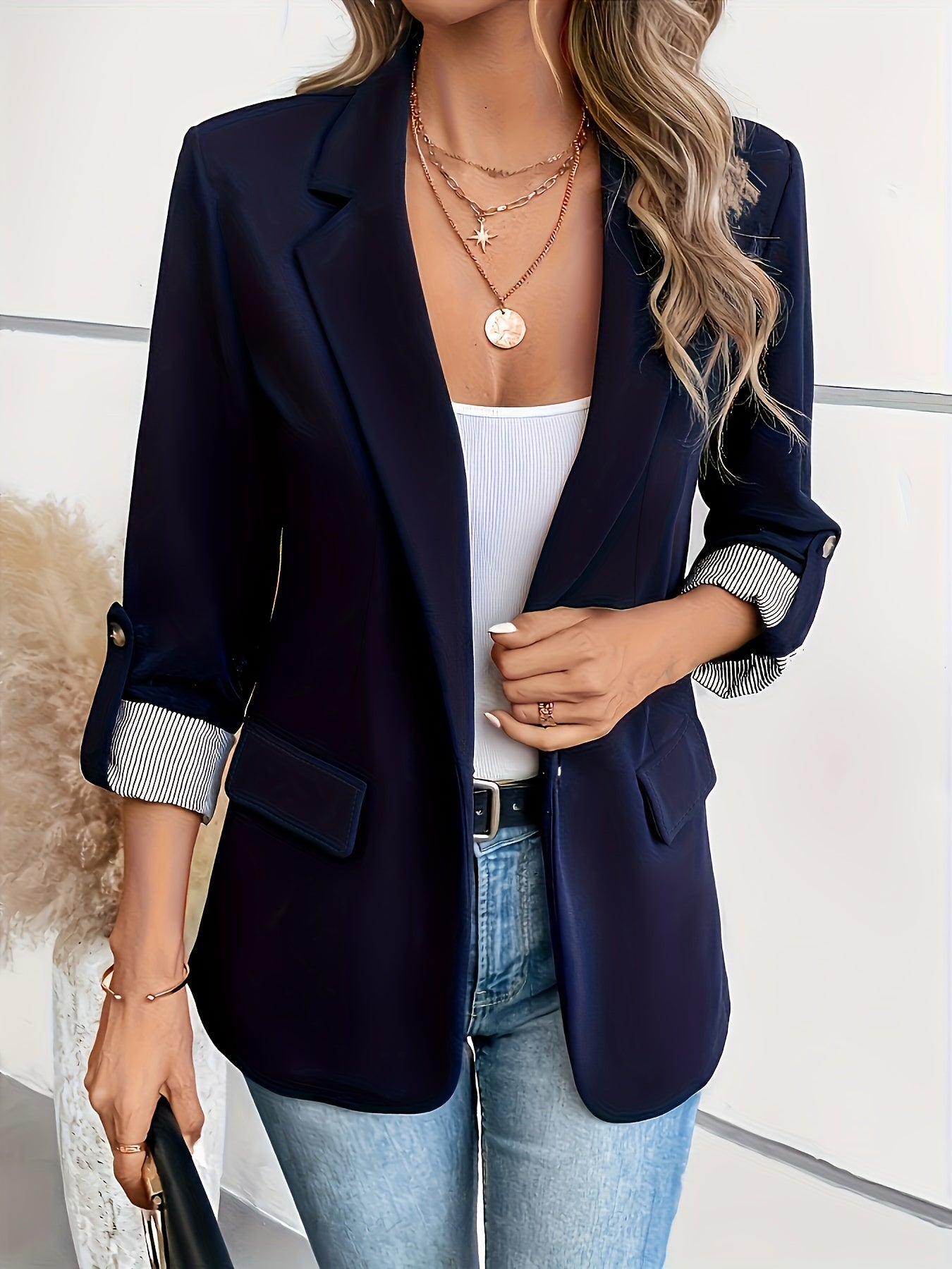 Lara™ | Notched Sleeve Blazer