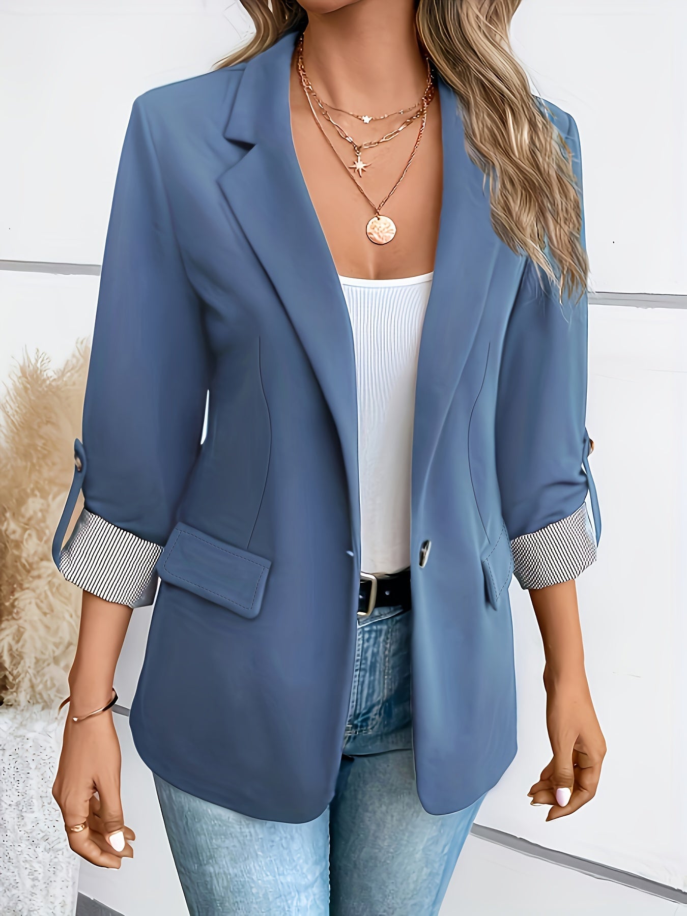 Lara™ | Notched Sleeve Blazer