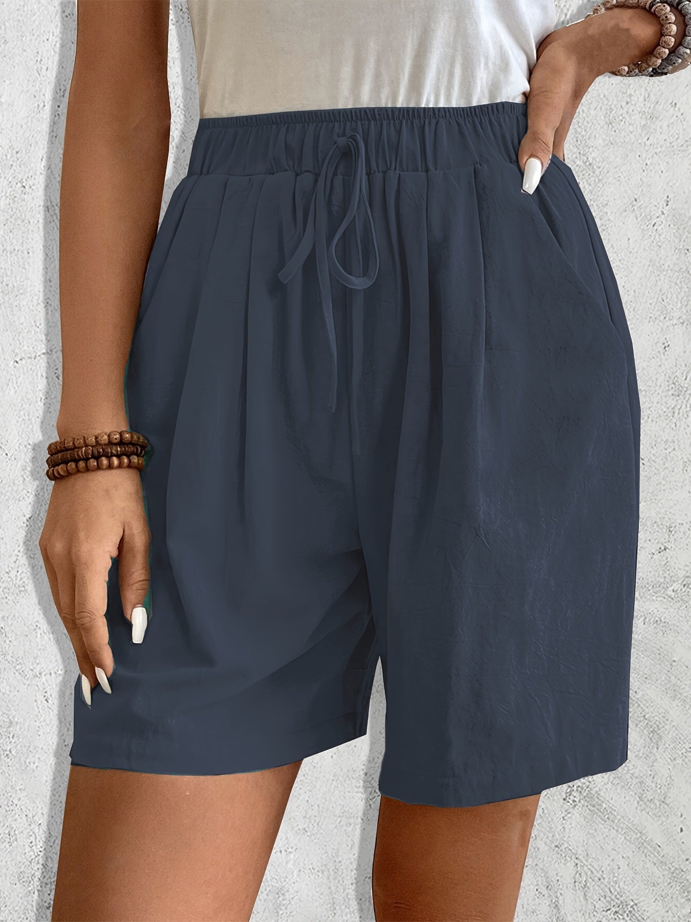 Lori | Lace Up Shorts