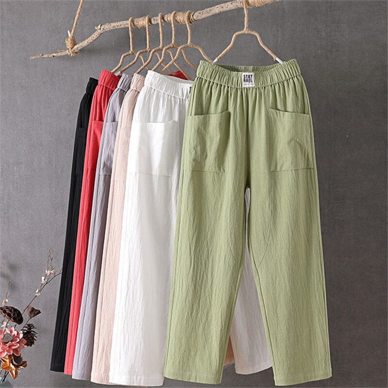 LIVIA™ - Linen blend Trousers