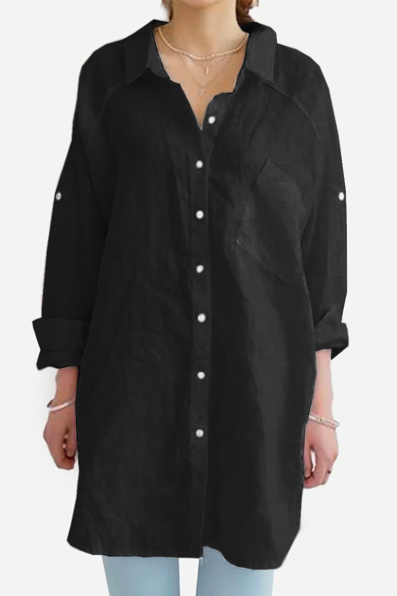 Mira | Oversized Linen Shirt