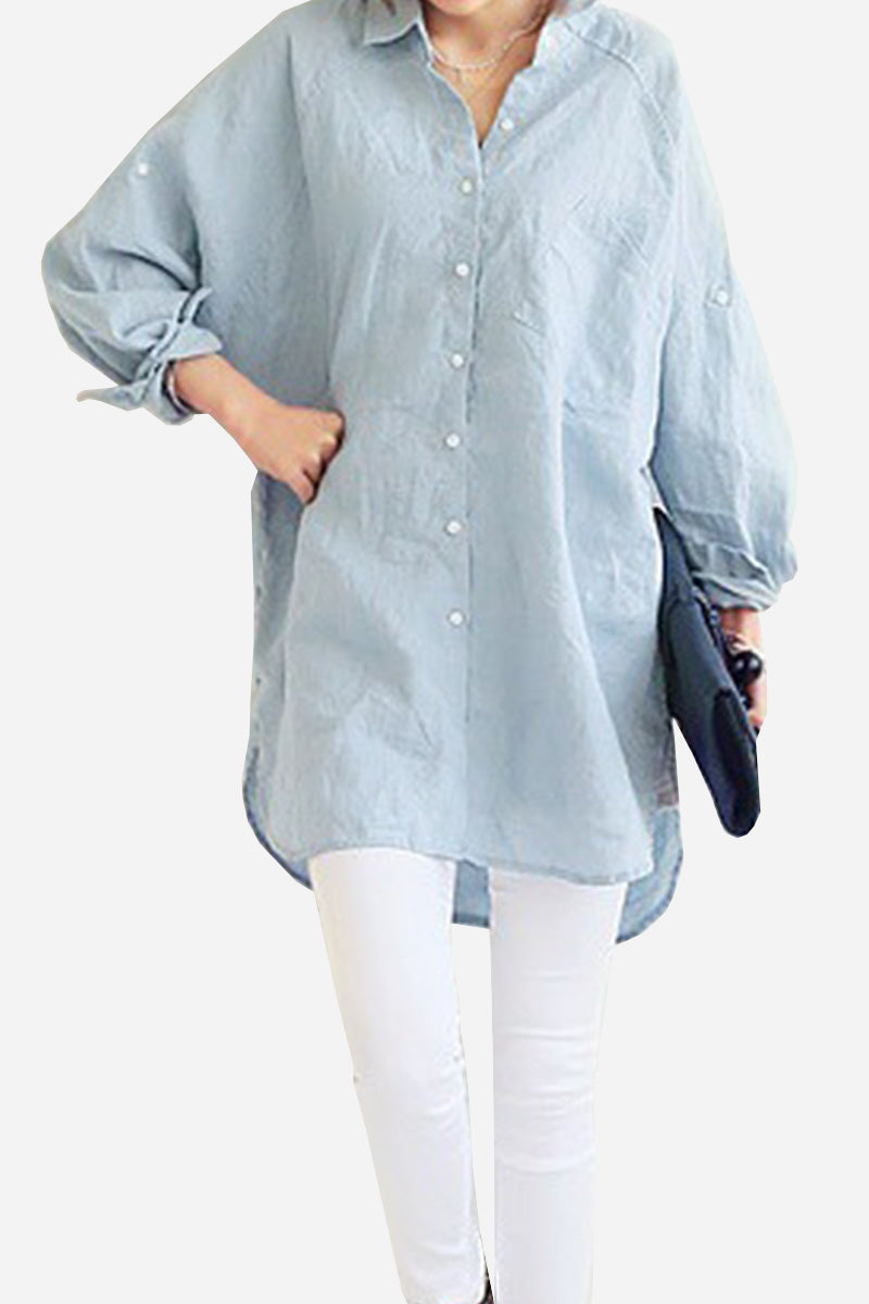 Mira | Oversized Linen Shirt