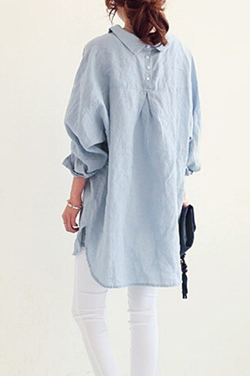 Mira | Oversized Linen Shirt