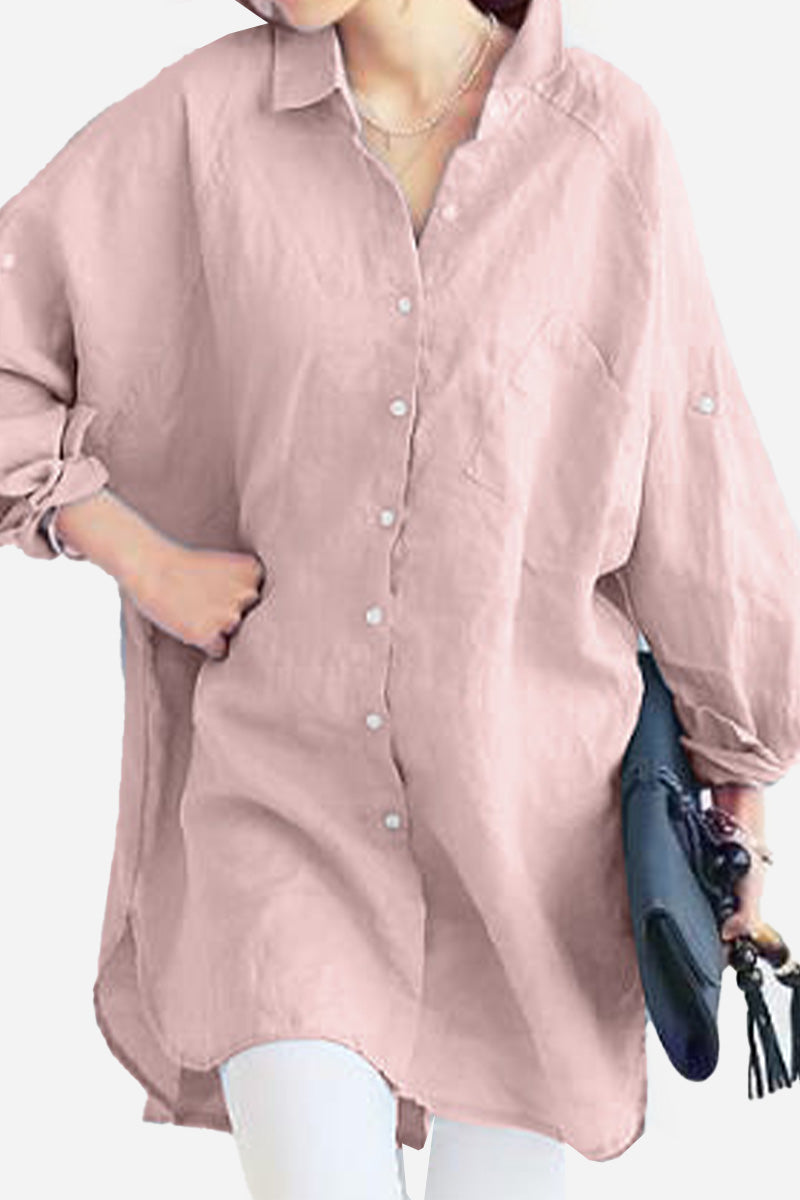 Mira | Oversized Linen Shirt