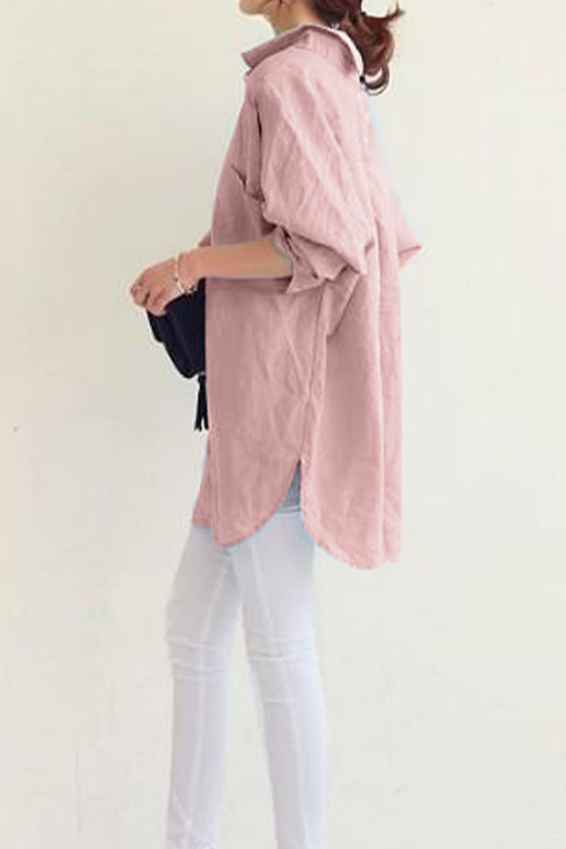 Mira | Oversized Linen Shirt