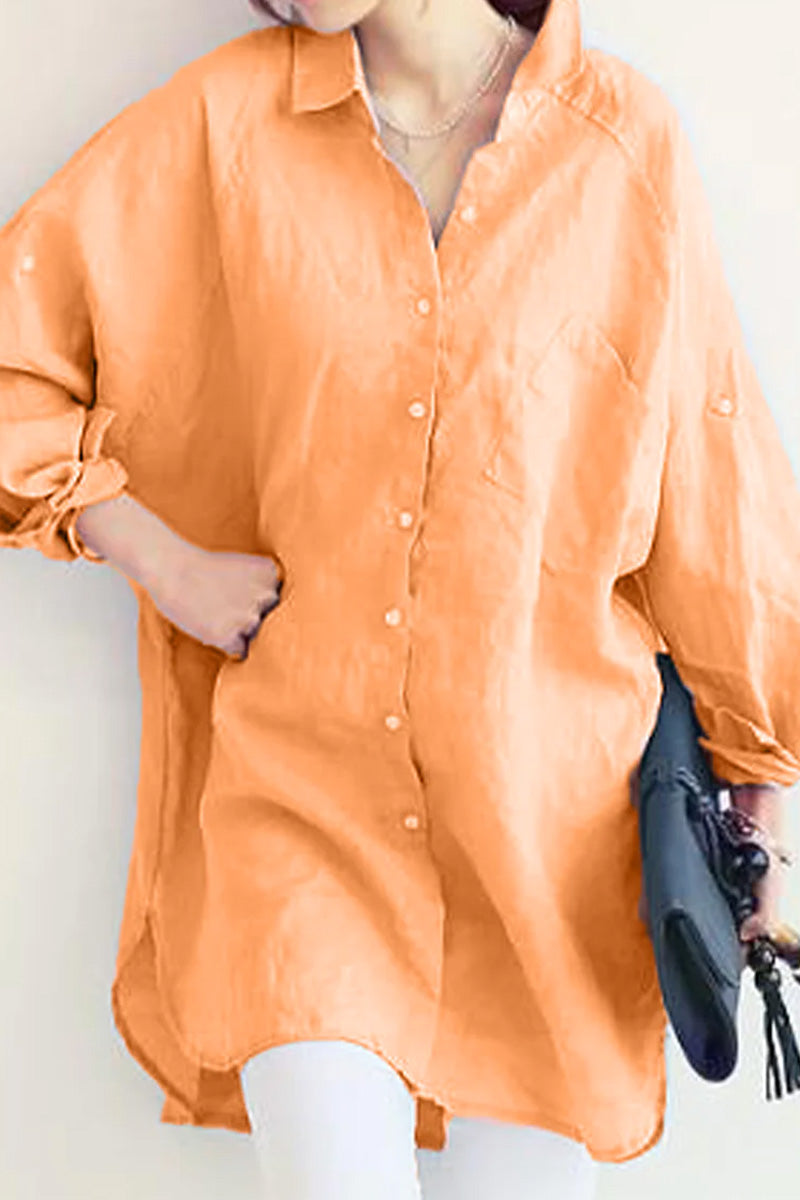 Mira | Oversized Linen Shirt