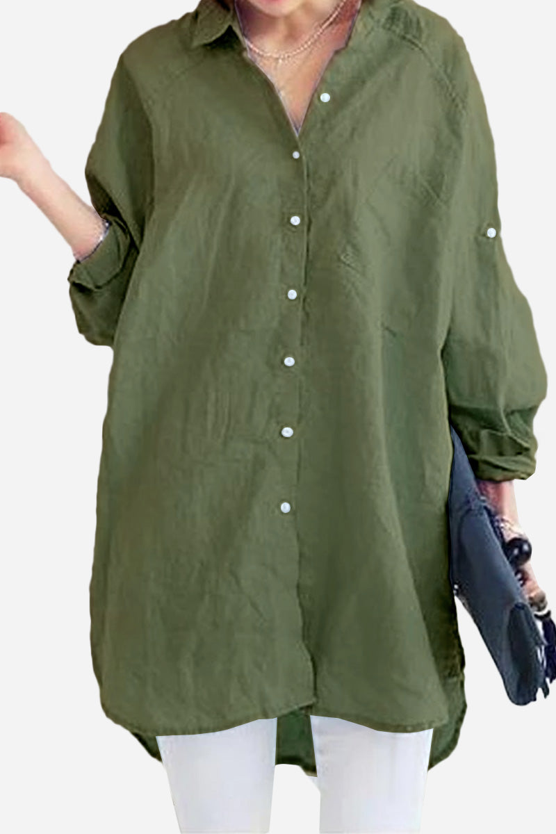 Mira | Oversized Linen Shirt