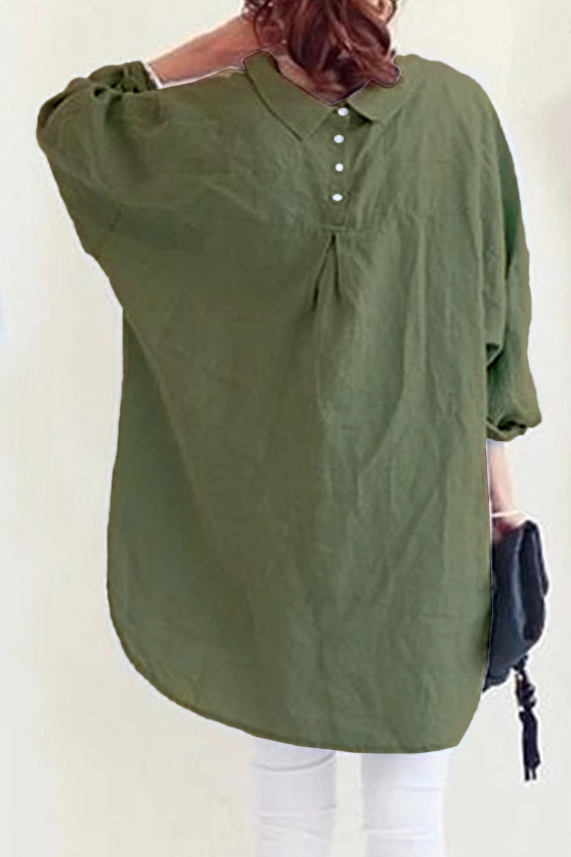 Mira | Oversized Linen Shirt