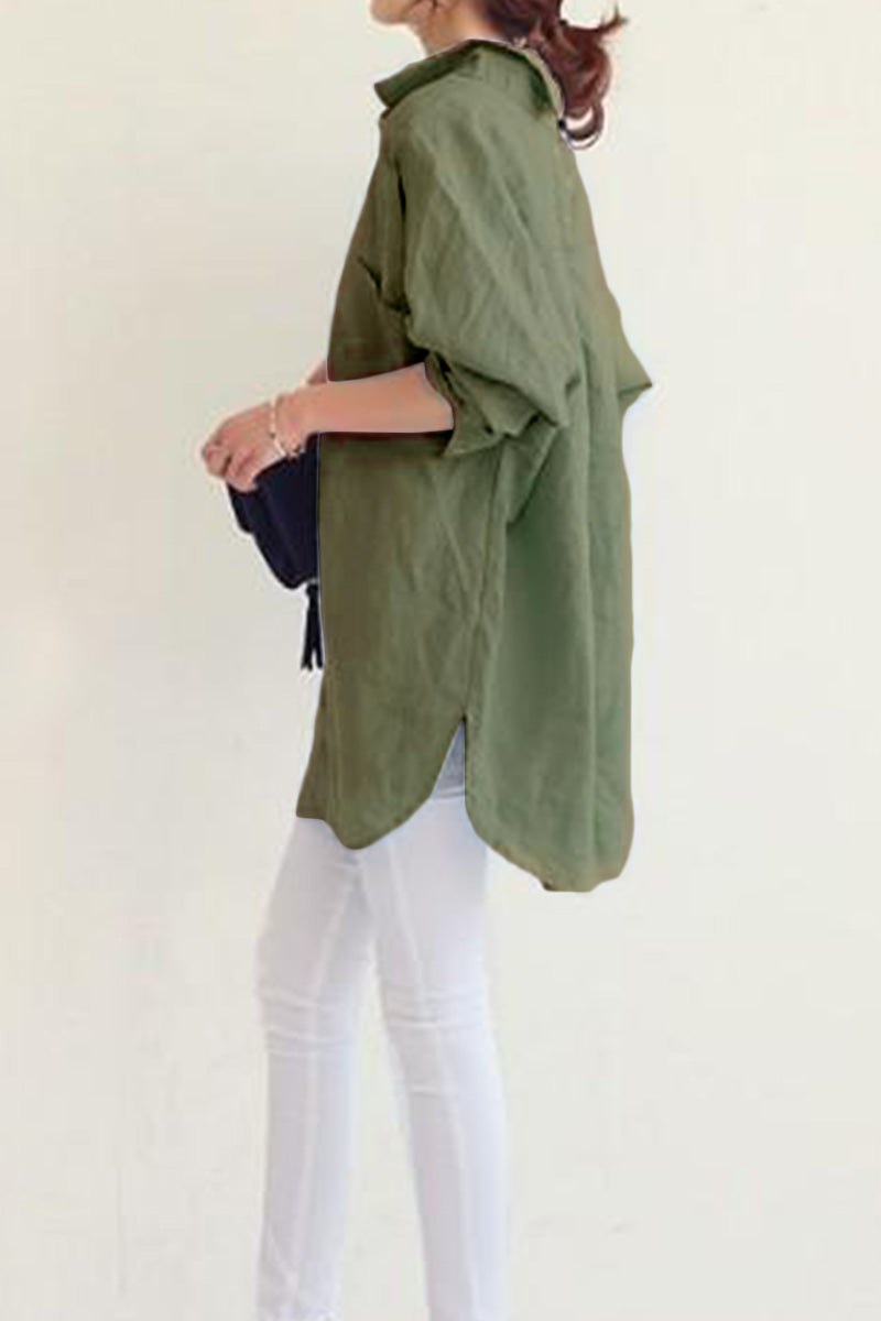 Mira | Oversized Linen Shirt