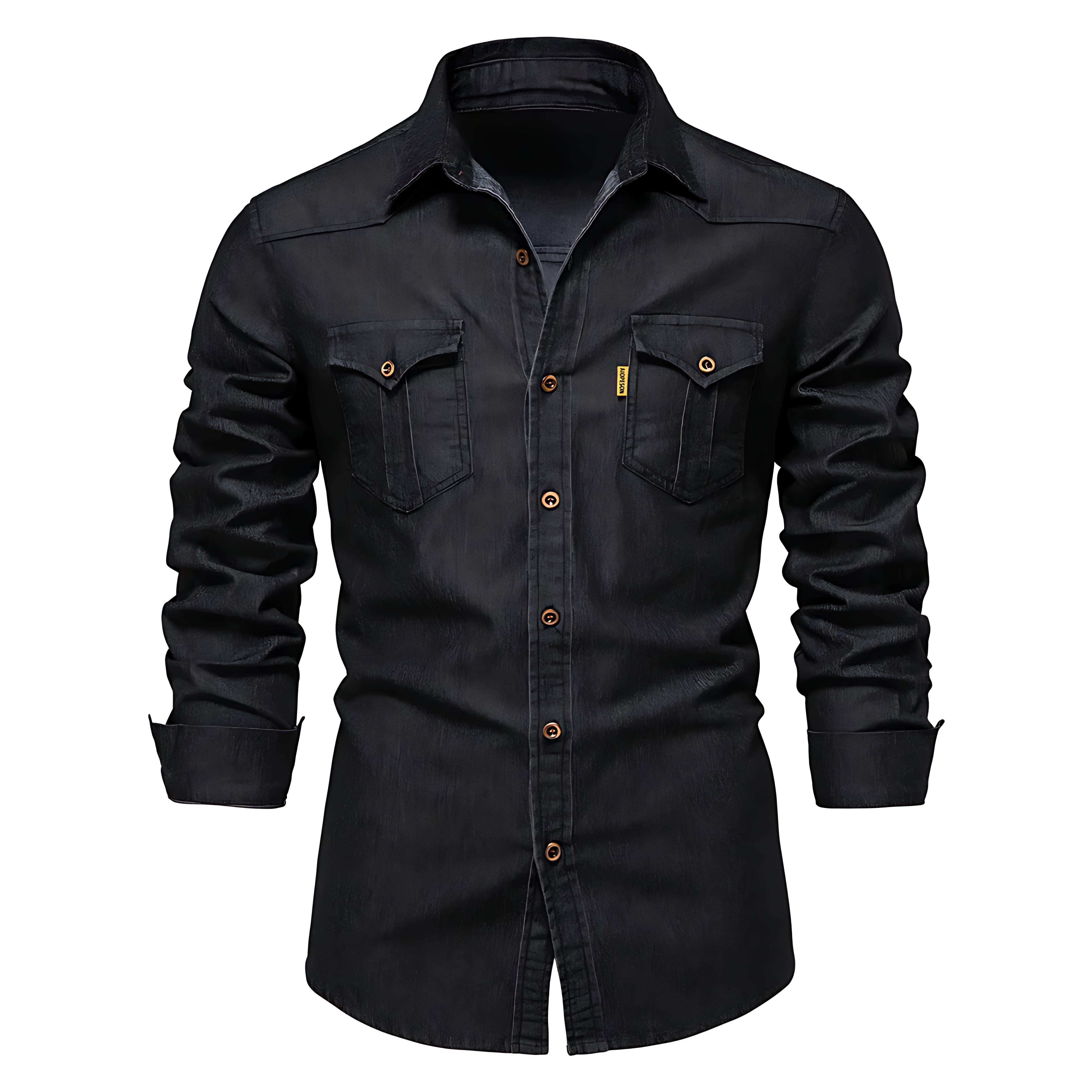 Henry™ | Men's Cotton Denim Shirt