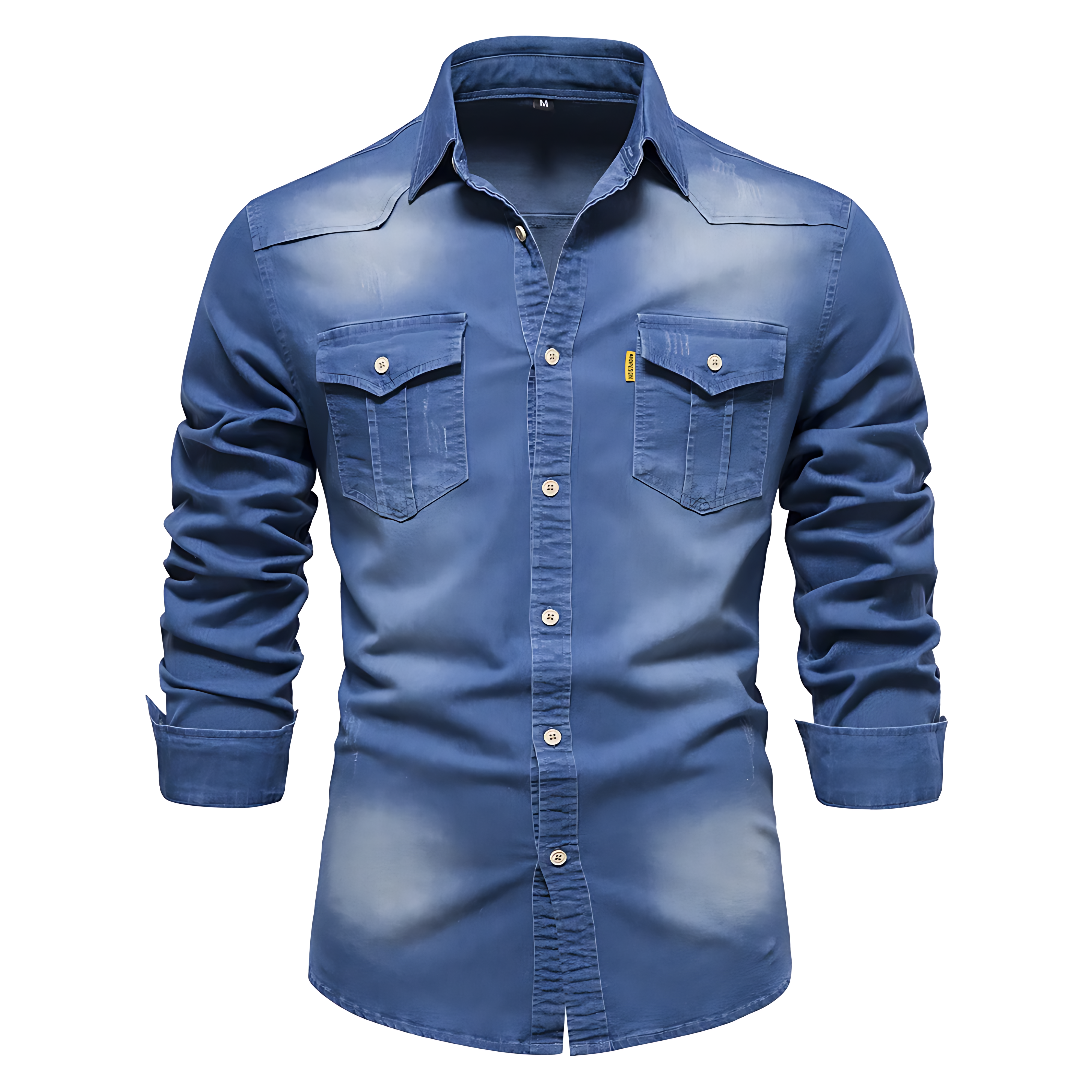 Henry™ | Men's Cotton Denim Shirt